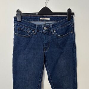 Levi's 711 Women's Skinny Jeans - Dark Blue